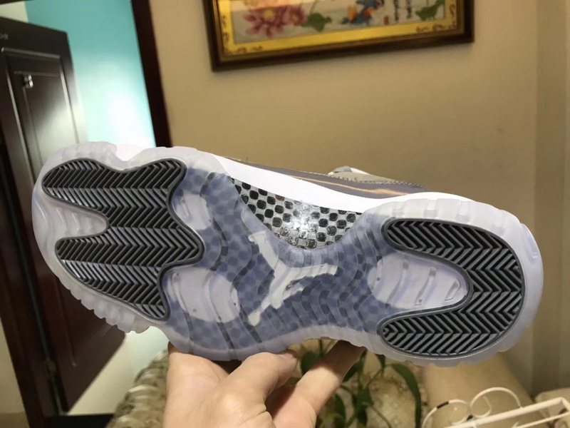 Authentic Air Jordan 11 Low “Cool Grey”